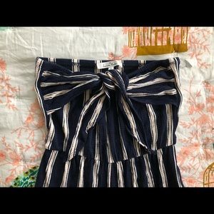 Love Tree Striped Jumpsuit